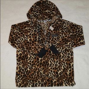 RARE CHEETAH PRINT SHERPA